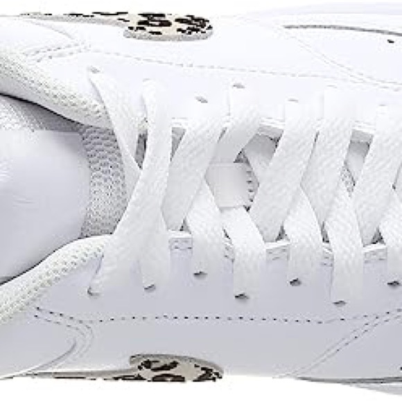 Nike Court Vision Low Sneakers White/Leopard - Picture 6 of 8